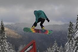 Poręba Wielka Atrakcja Szkoła snowboardowa Koninki